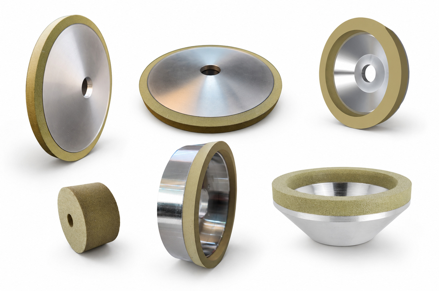 Vitrified Bond Diamond & CBN Grinding Wheels